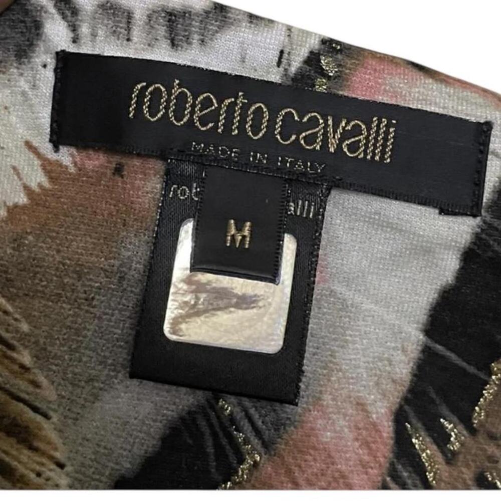Roberto cavalli 2003 feather print - Picture 4 of 5